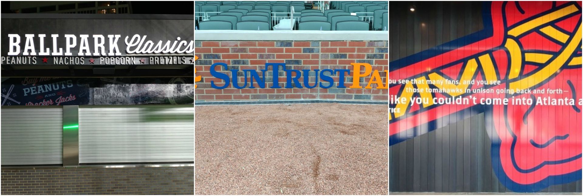 Suntrust Park signage